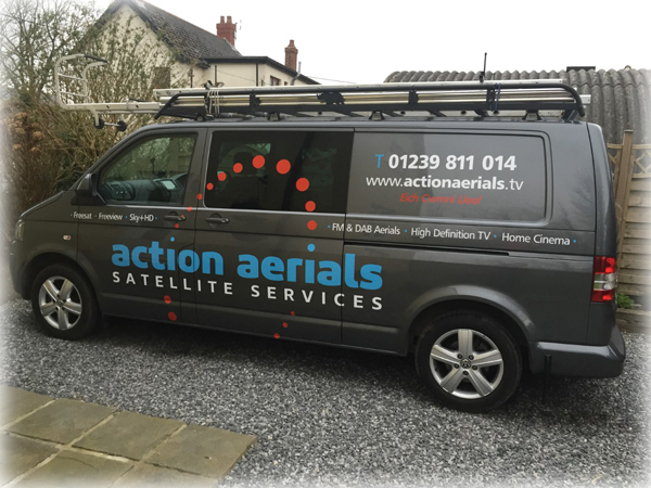 Action Aerials Van